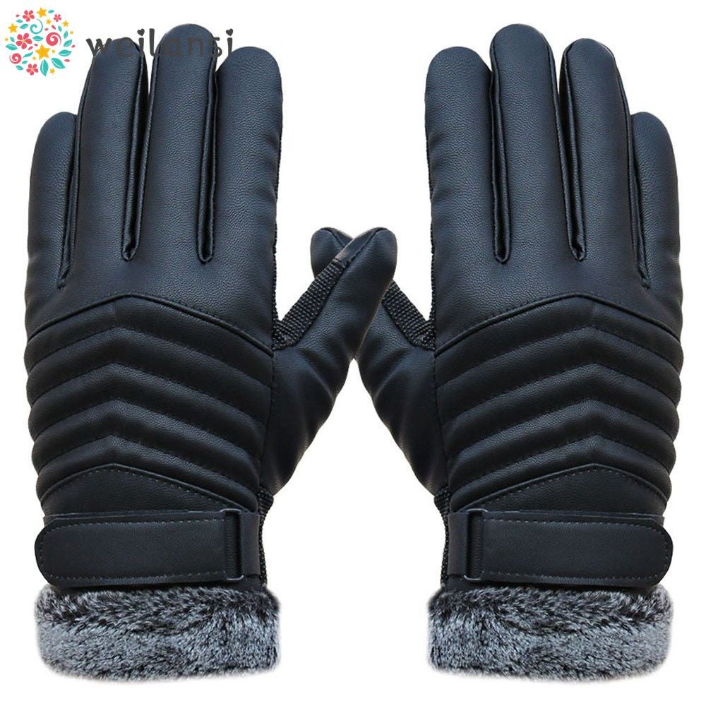 Anti Slip Men Thermal Winter Sports Touch Screen Gloves