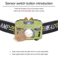 (Clearance)Sensor Switch Battery Rechargeable Frontal Flashlight LED Headlamp Headlights