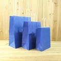 Mobile Shopping Paper Bag Green Packed Kraft Paper Bag 1pc