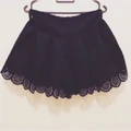 Black skirt with pant