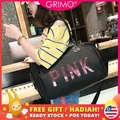 READY STOCK??GRIMO Pink Vict Luggage Women's Sling Bag Shoulder Bags Tote Beg Tangan Wanita Perempuan Travel