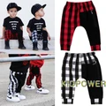 YPR-Children's Boys Clothing Fashion Casual Cute plaid pants