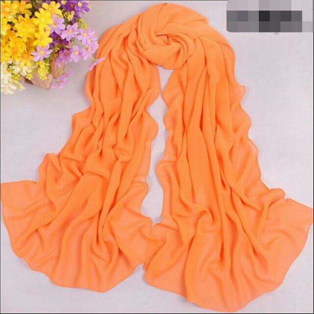 Chiffon shawl