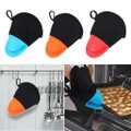 Anti-Heat/Scald Silicone Oven Gloves Kitchen BBQ Baking Cooking Mitts New 1PC UK