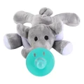 Baby Pacifier Holder Stuffed Animal Baby Pacifiers Toy With Silicone Soother