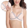Women Front Buckles Underwire Adjusted-straps Comfortable Maternity Nursing Bra