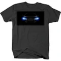 Audi Halo Led Headlights Grill A4 A6 A7 A8 S Series Men'S T Shirt Tee Charcoal