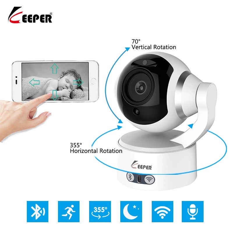2MP 1080P Full HD Mini Wireless Wifi Camera Security IP CCTV Camera Keeper