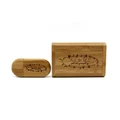 Customer LOGO For Wedding Wooden USB 3.0 Flash Drive pendrive 16GB usb + box