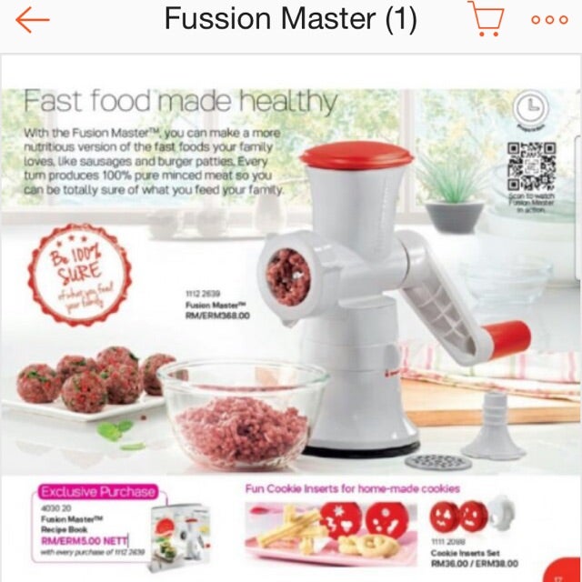 Tupperware Fussion Master