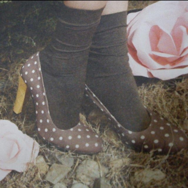 Jaspal polka dot vintage pumps