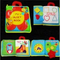 Baby Quiet Book Mobile Lullaby Cloth Soft Plush Early Educational Toys