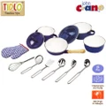 TIDLO Kitchen Set for kids cooking role play