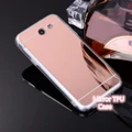 For Samsung J3 2017 (US Version)/J320 Mirror Soft Cover Casing TPU Phone Case