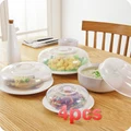 Refrigerator dishes fresh cover microwave oven heat oil plate bowl 4pcs