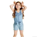 Summer Baby Kids Girls Fashion Sleeveless Jumpsuit Dress