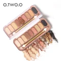 O.TWO.O 9colors Palette Eyeshadow With Brush Make Up Eye Shadow For Women Girl
