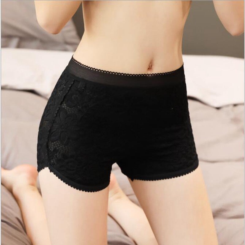 Summer top lace short quick dry underwear yoga sport underpant