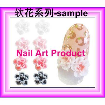 NAIL ART DECORATION SOFT FLOWER SET (1)