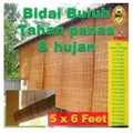 BAMBOO BLINDS / BIDAI BULUH 5 x 6 kaki = 5 '(W) x 6' (H) - 152.4cm x 182.8cm