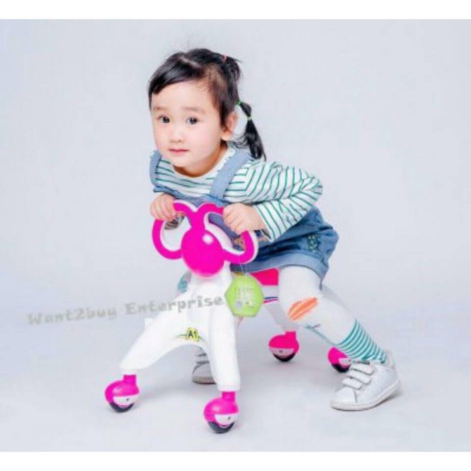 Four Mute Wheels Twist Car For Kids Baby Swing Chair Scooter Toy