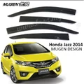 Mugen Style Door Visor Honda Jazz 2014 - 2016
