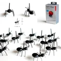 12 Pcs Kid Child Ant Toothpicks Industrious Ant Food Fruit Fork Black