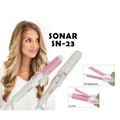 Sonar SN-23 2 In 1 Rapid Heat Hair Straightener/Curler