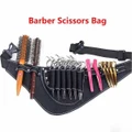 PU Leather Barber Scissors Bag Hairdressing Clips Shear Holster Pouch Holder