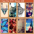 For htc desire 628 Case Cover Diy UV Painting Colored Hard PC Case