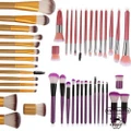.NE-Pro 15pcs Makeup Brushes Set Powder Foundation Eyeshadow Eyeliner Lip Brush