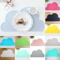 Silicone Insulation Pad Kids Baby Dining Table Kitchen Cloud Placemats Place Mat