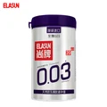 ELASUN 20 pcs Ultrathin Series 0.03mm Naked Sense Stimulate Condoms