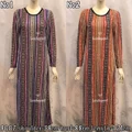 8007 Long dress lycra / Jubah murah