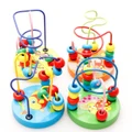 Baby Intellectual toy Mini Round Beads Wire Maze Educational Toy child Game