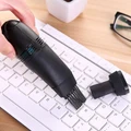 Cleaning Brush Vacuum USB Keyboard Cleaner Brush Computer Vacuum Cleaner Mini
