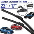 Saga blm saga FL rubber soft wiper 22�/17� 1 set 2 piece