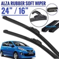 Alza rubber soft wiper 24�/16� 1 set 2 piece