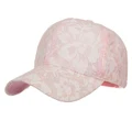 lace flowers ladies baseball cap outdoor hat Snapback