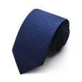 New Men's Formal Business Neckties Top Quality Fashion Plaid 7cm Ties for Men