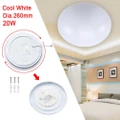 Round LED Ceiling Light 20W Livingroom Fixture Cool White