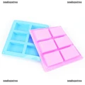 NHTMY 6-Cavity Silicone Rectangle Soap Cake ice Mold Mould Homemade Craft DIY