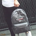 Korean version of the shoulder bag men's fashion trend canvas travel backpack Br