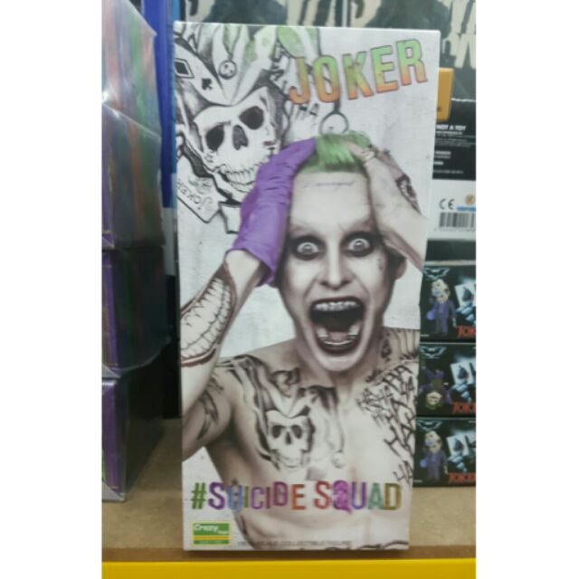 Crazy toy Suicide squad joker Figure