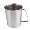 ABH Liquid Water Measuring Cup Graduation Coffee Cup Jug Stainless steel New