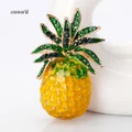 OneWorld@ Creative Fruit Pineapple Brooch Pin Shirt Scarf