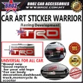 TRD 1 Car Art Sticker Warrior