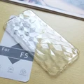 OPPO F5/A73 OPPO All Model TPU Phone Case Transparent Diamond Pattern