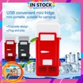 ?Ready stock?USB Refrigerator USB Refrigerator Drinks Beverage Cans Refrigerator and Heate