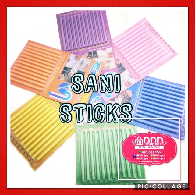 Sani sticks odor free grease free keep drain pipes clear